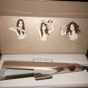 NEW TYME 2-in-1 Hair Straightener and Curler